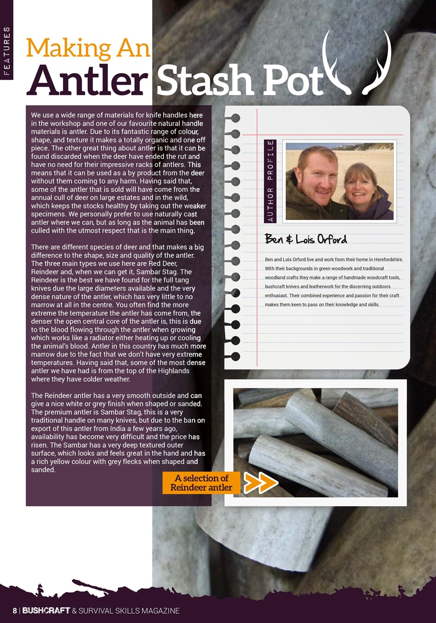 Bushcraft & Survival Skills Magazine Preview Pages