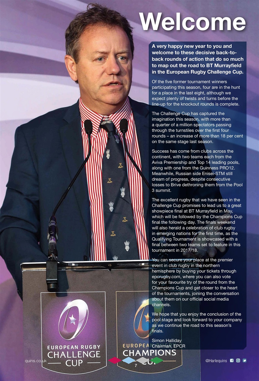 Harlequins Preview Pages