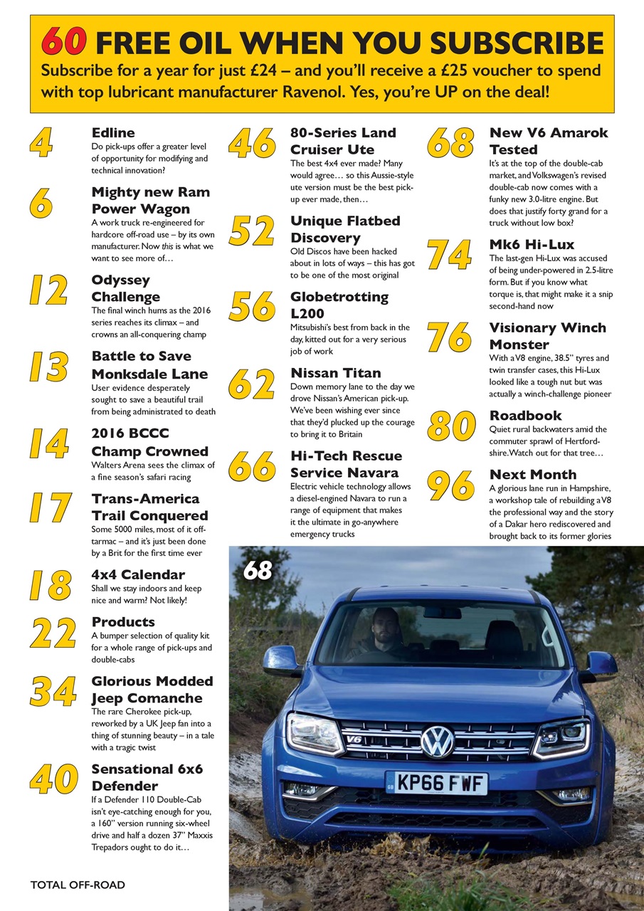 Overlander 4X4 Preview Pages