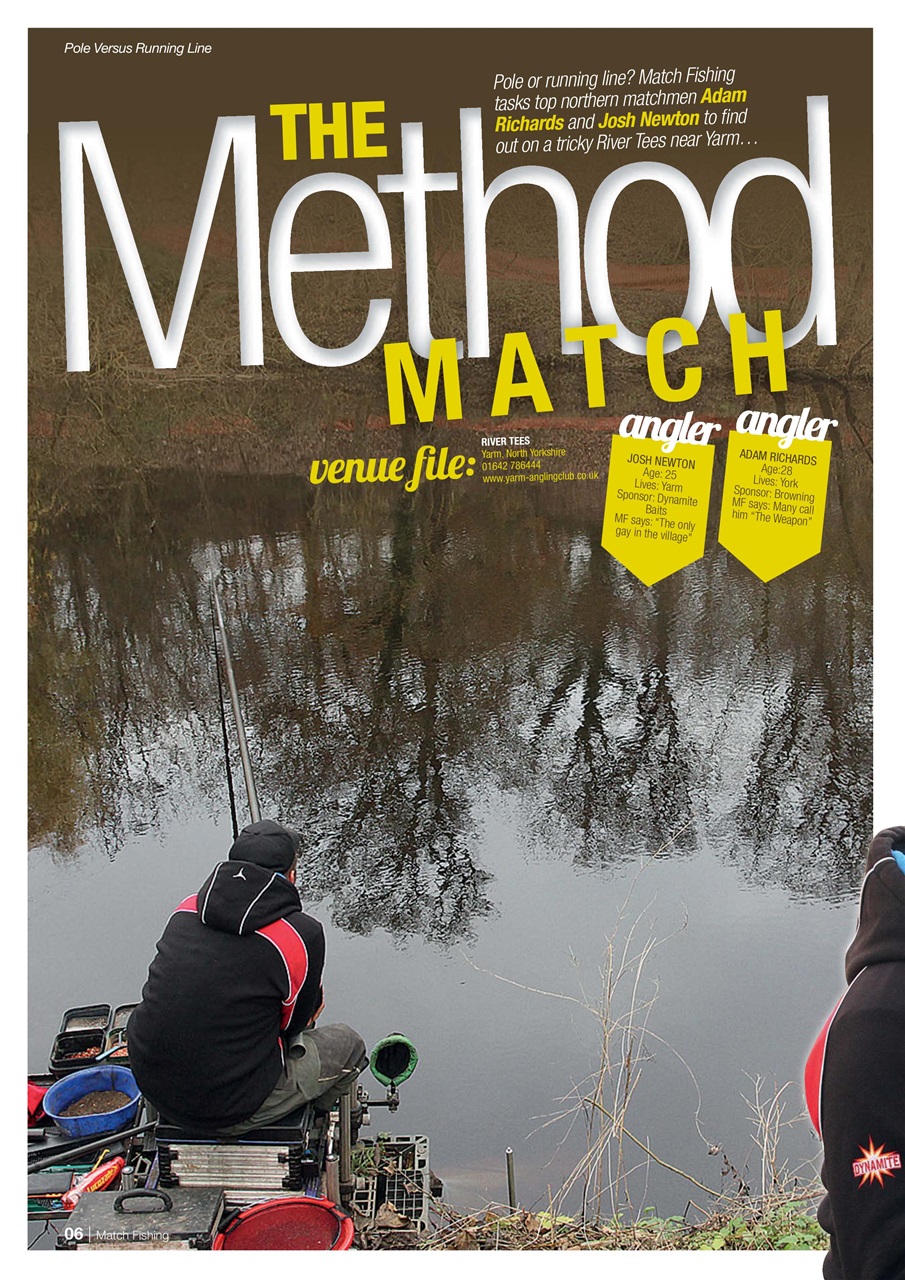 Match Fishing Preview Pages