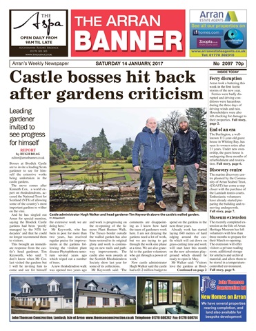 Arran Banner issue 14th January 2017
