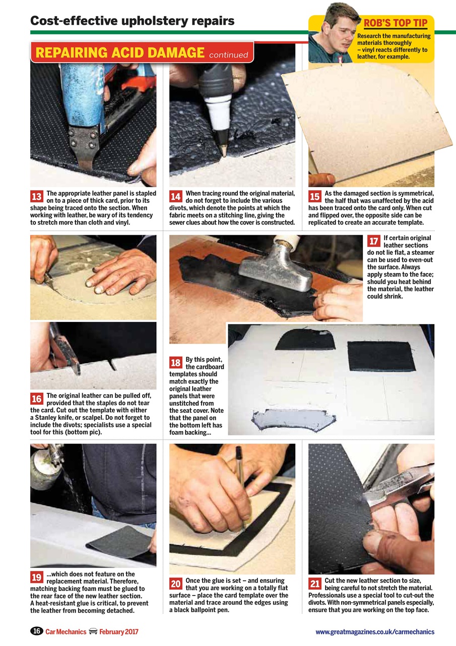 Car Mechanics Preview Pages