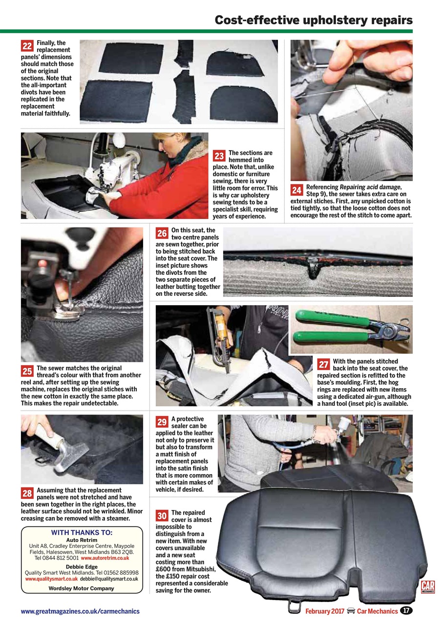 Car Mechanics Preview Pages