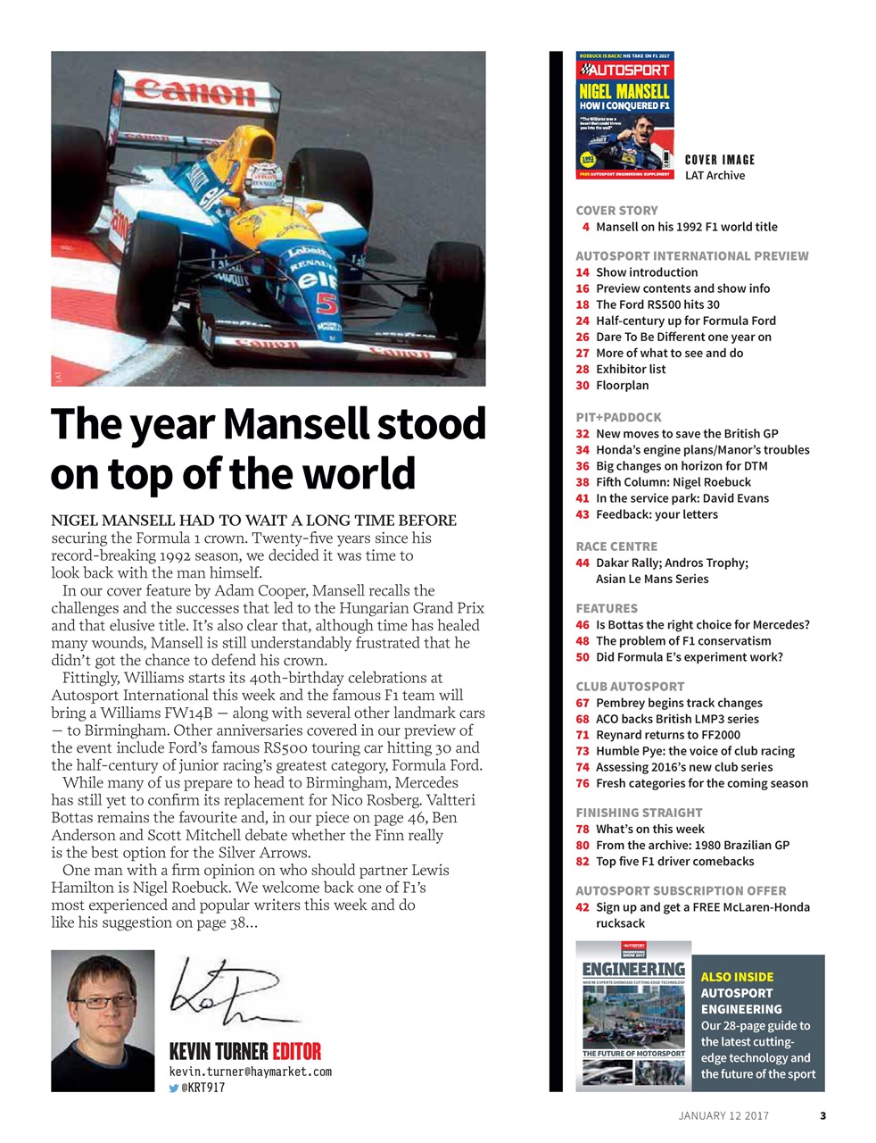 Autosport Preview Pages