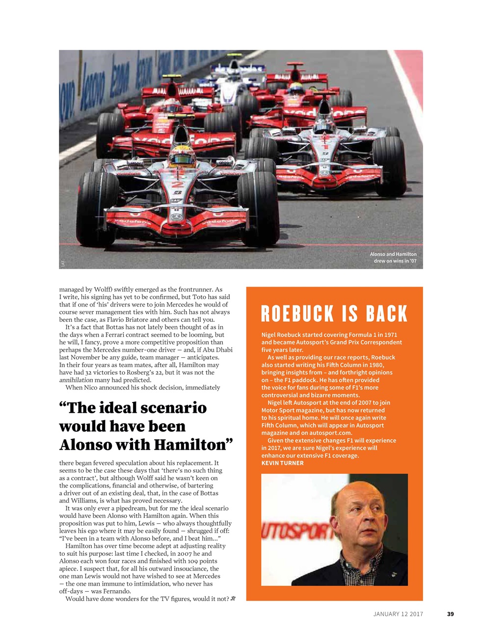 Autosport Preview Pages