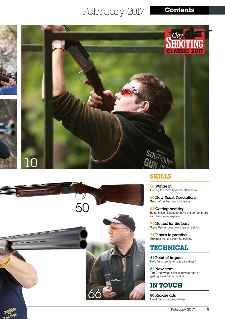 Clay Shooting Preview Pages