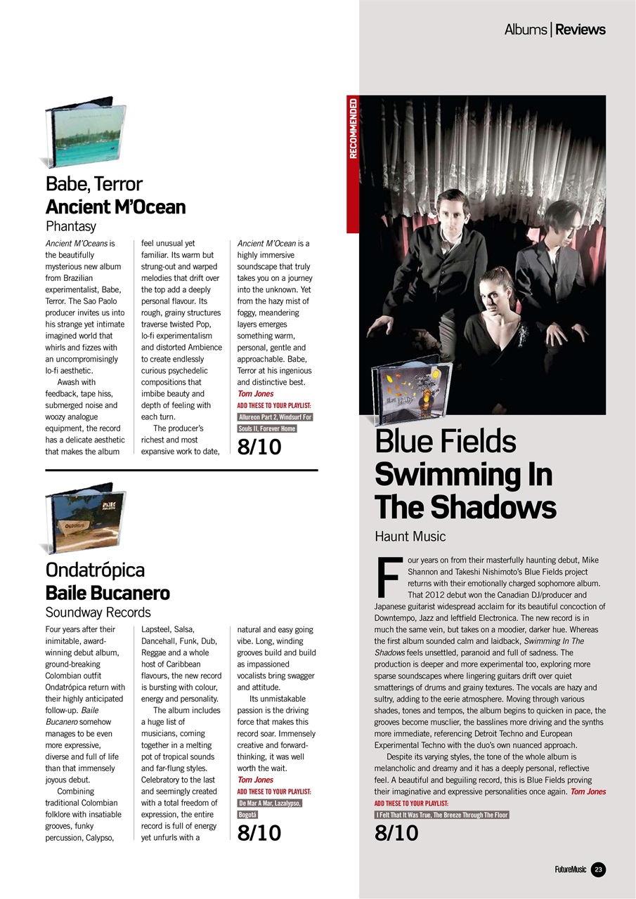 Future Music Preview Pages