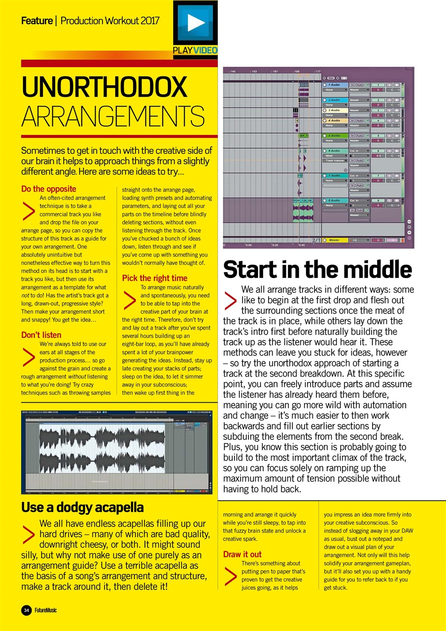 Future Music Preview Pages