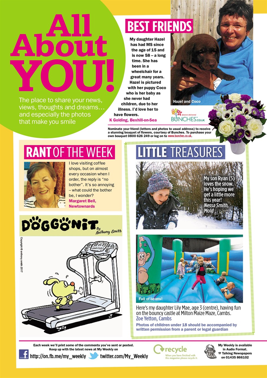 My Weekly Preview Pages