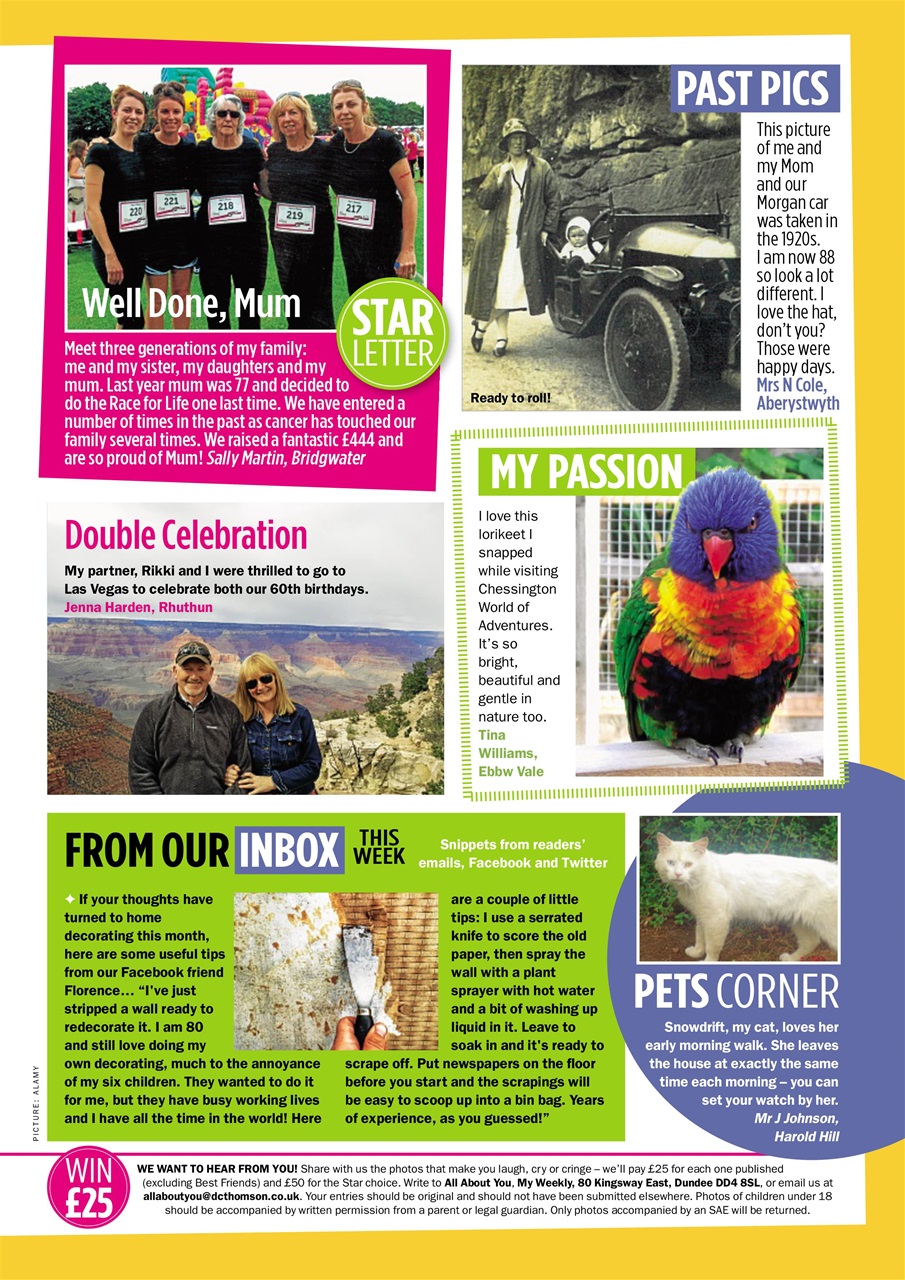 My Weekly Preview Pages