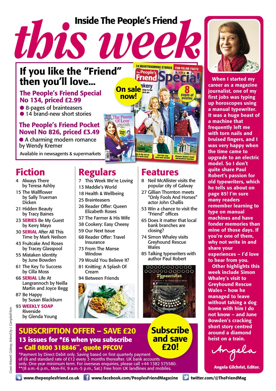 The People’s Friend Preview Pages