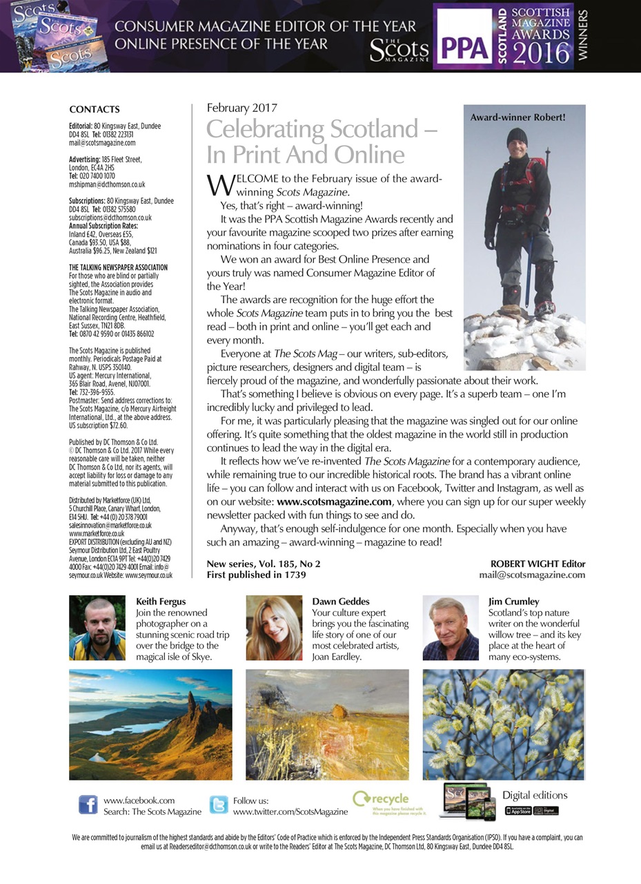The Scots Magazine Preview Pages