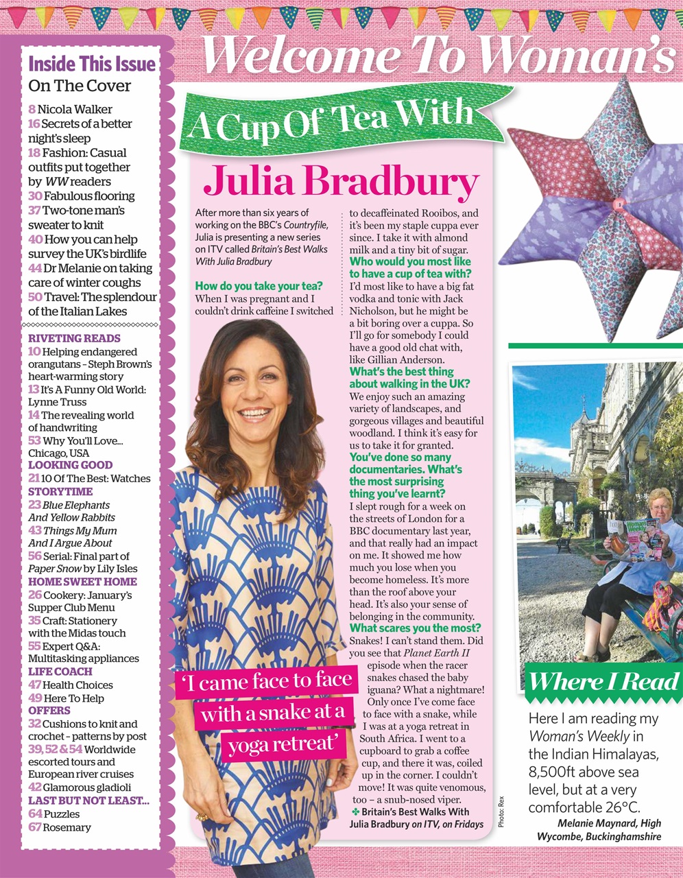 Woman's Weekly Preview Pages