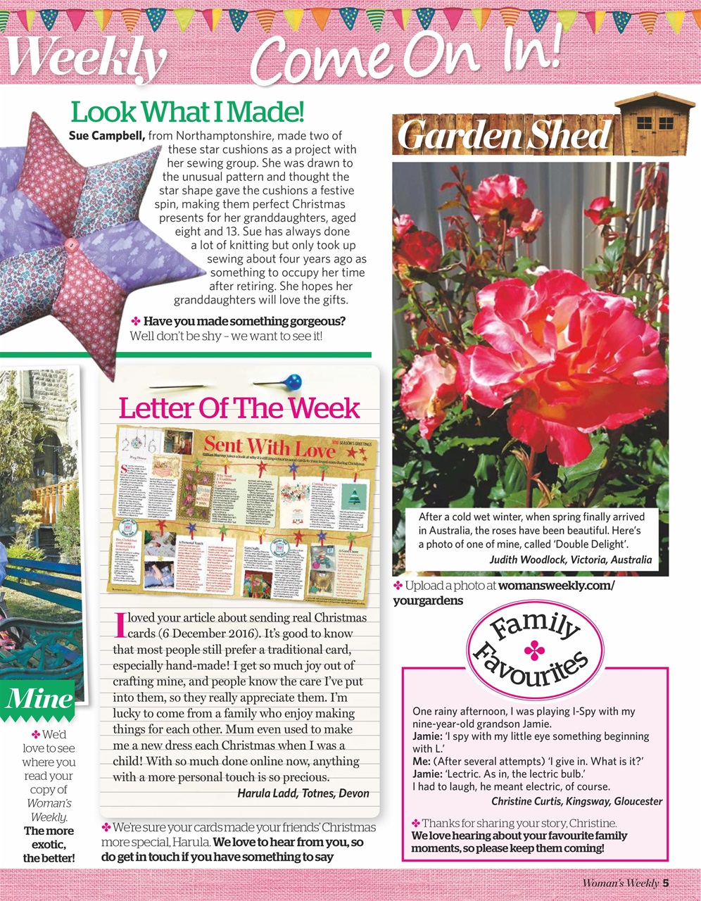 Woman's Weekly Preview Pages