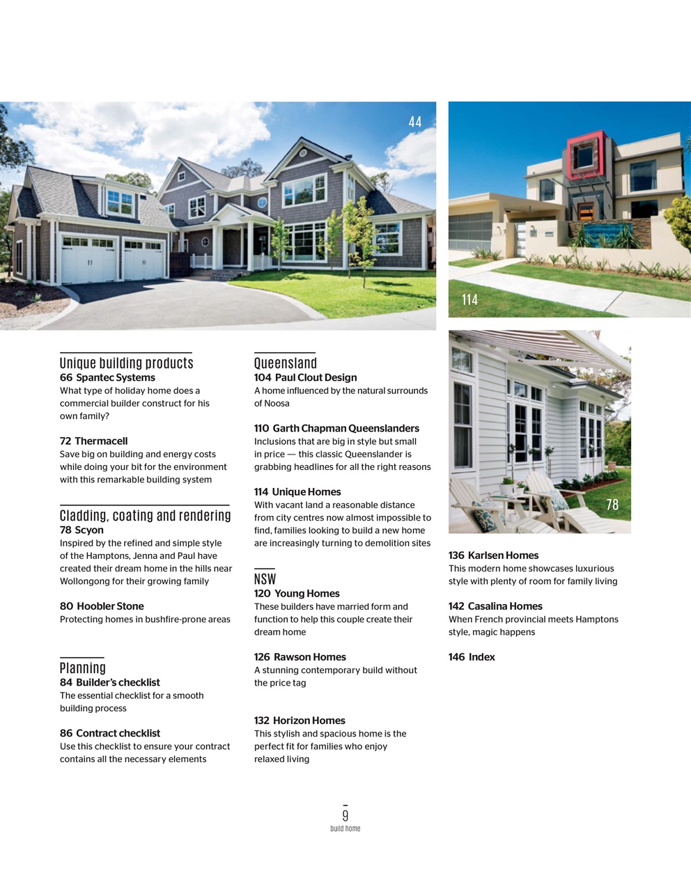 Build Home Victoria Preview Pages