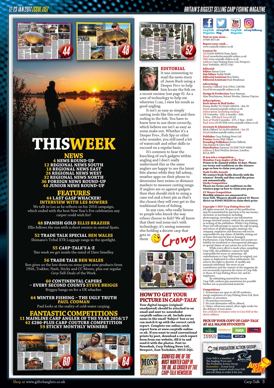 Carp-Talk Preview Pages