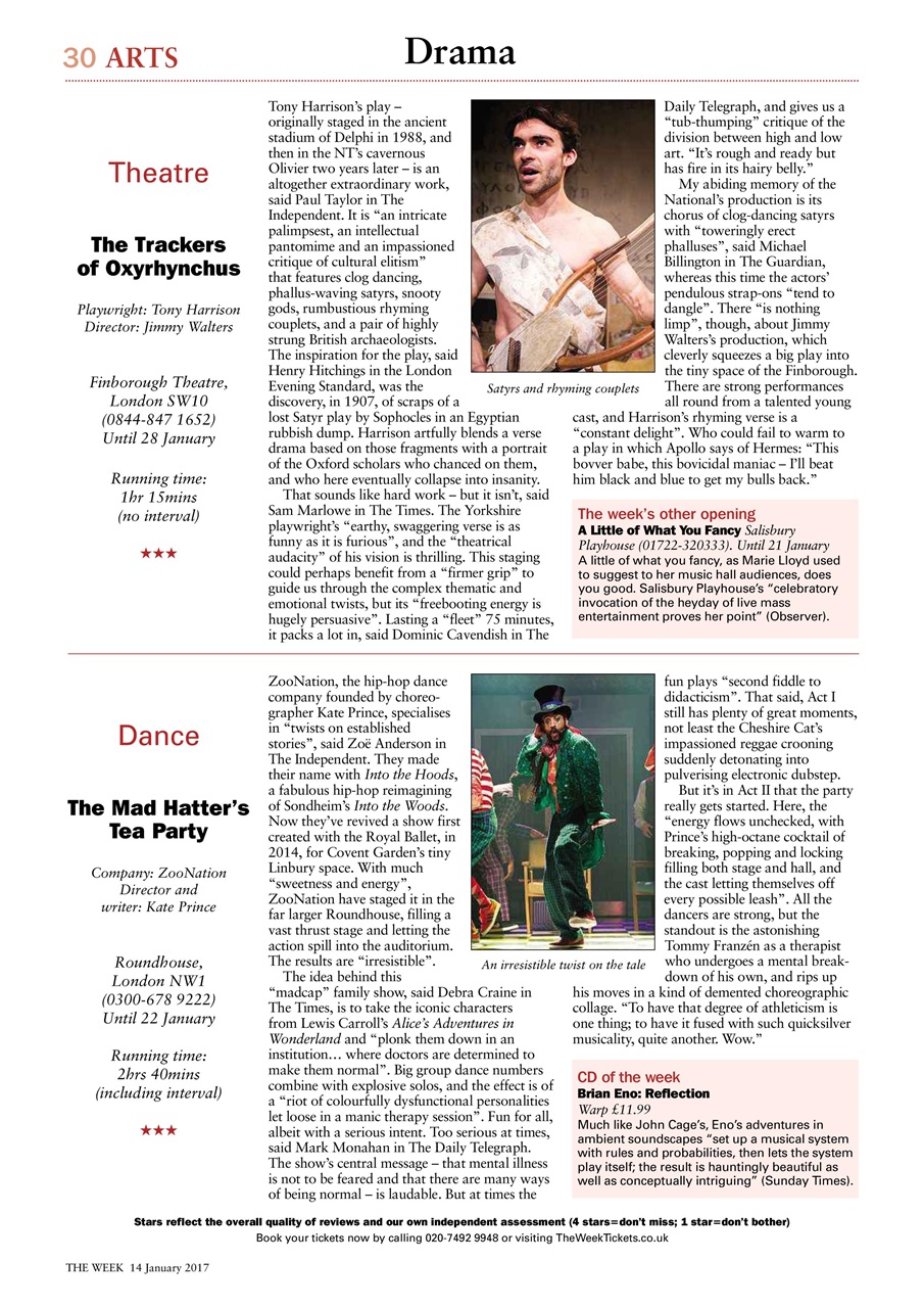 The Week Preview Pages