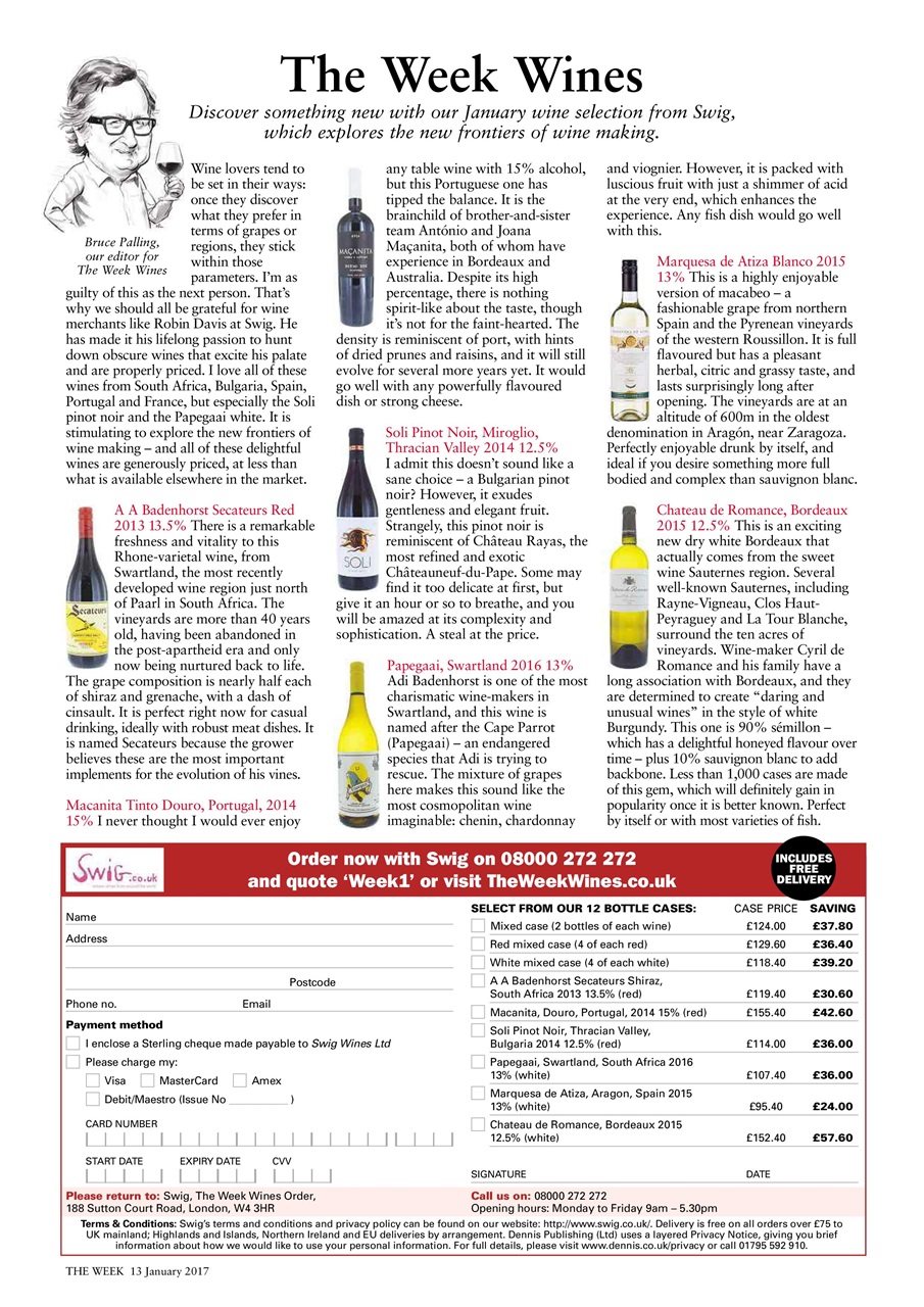 The Week Preview Pages