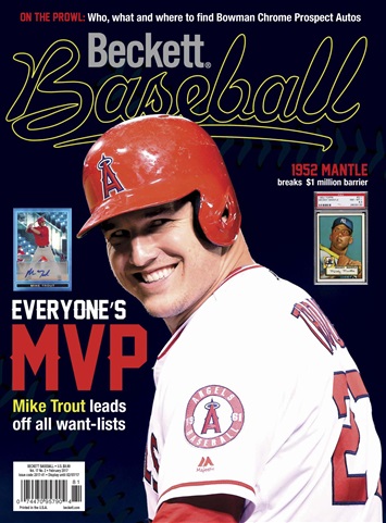 Beckett Baseball Magazine issue February 2017