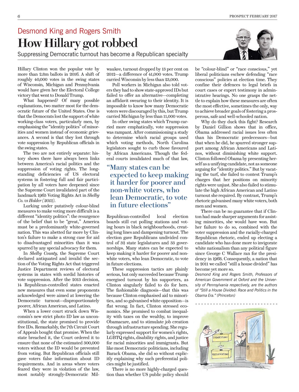 Prospect Magazine Preview Pages