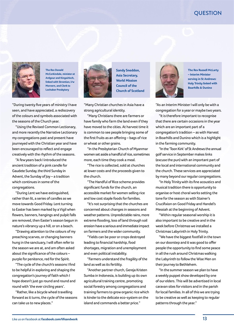 Life and Work Preview Pages