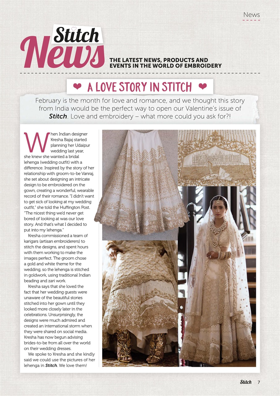 Stitch magazine Preview Pages