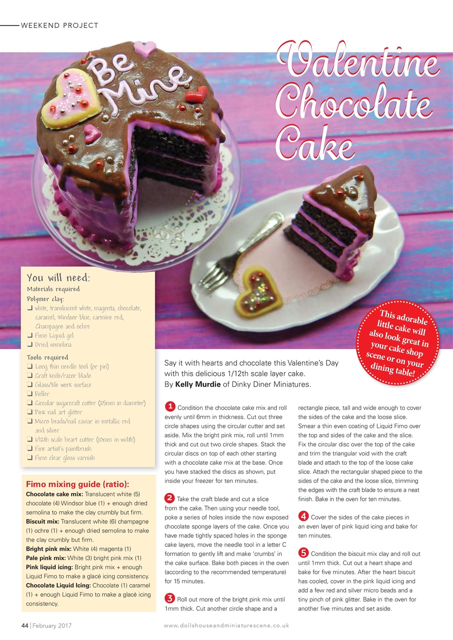 Dolls House and Miniature Scene Preview Pages