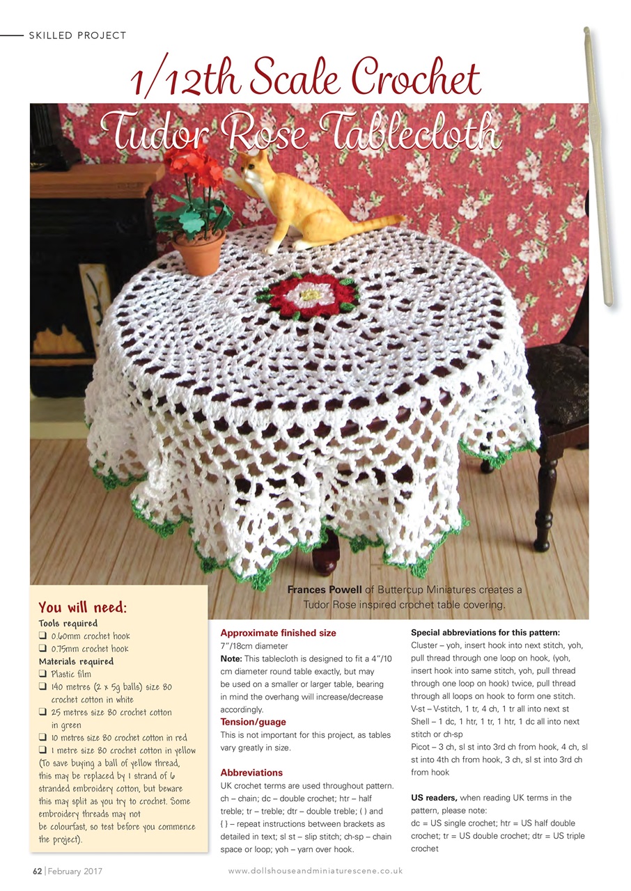 Dolls House and Miniature Scene Preview Pages