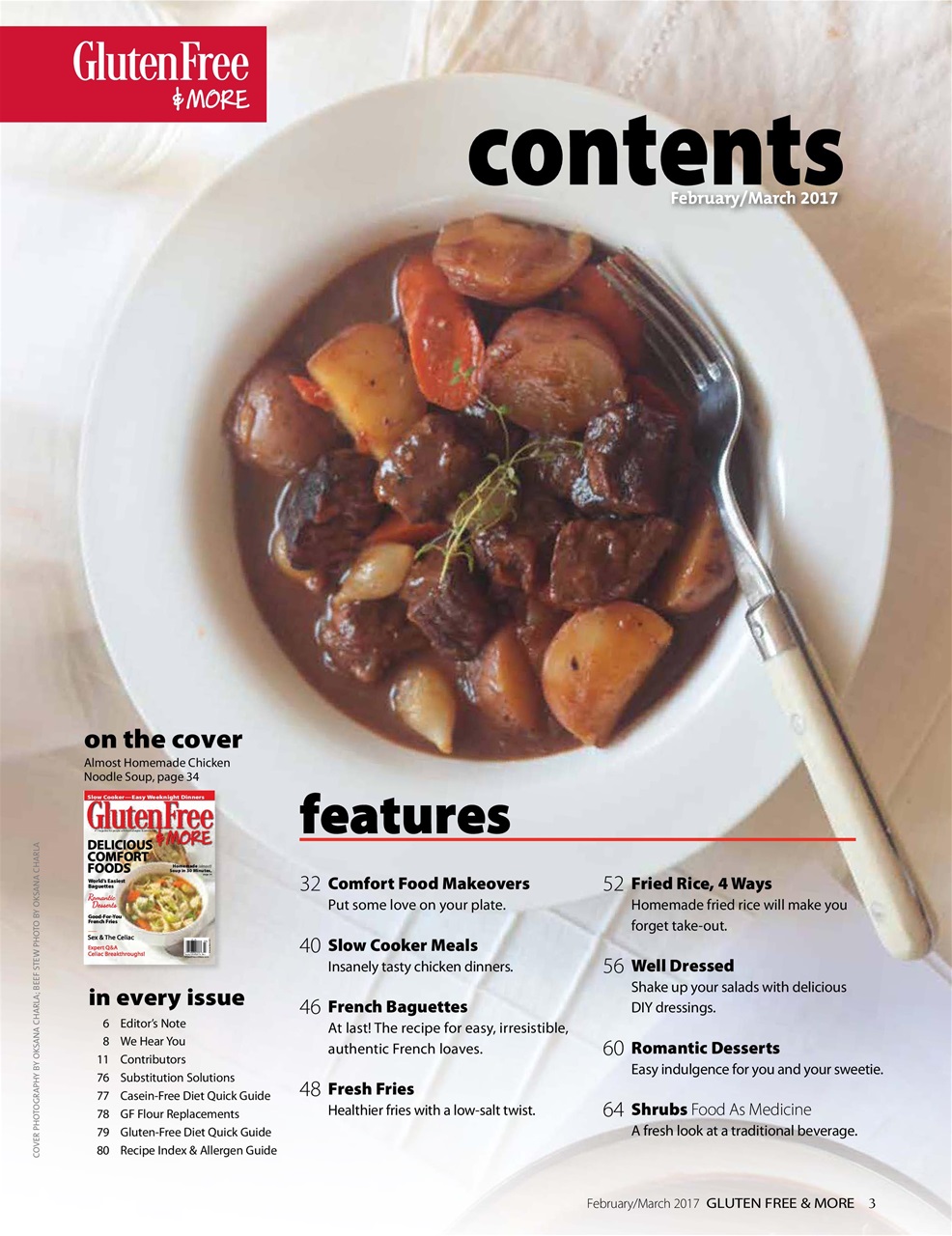 Gluten Free & More Preview Pages