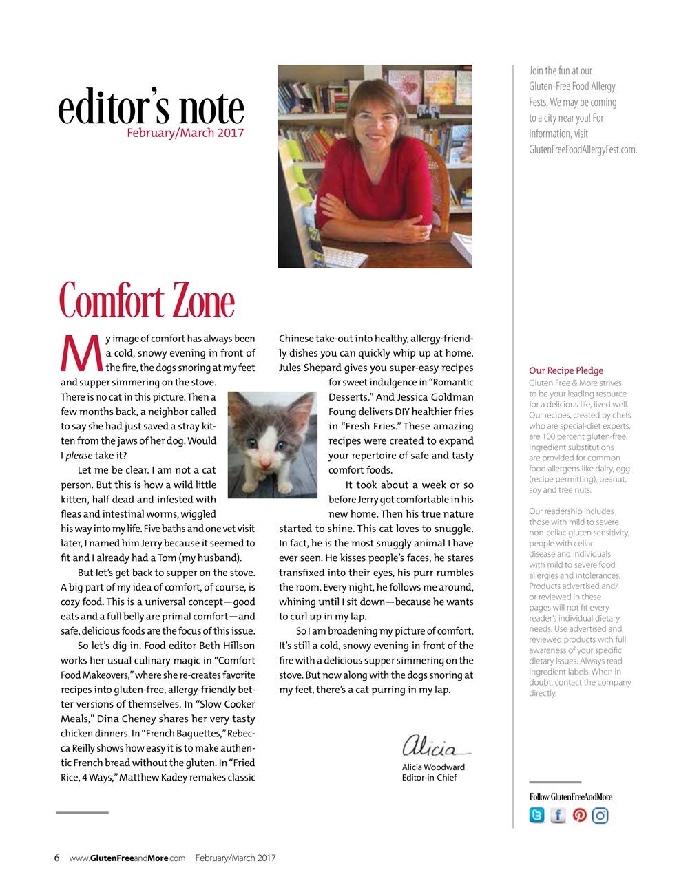 Gluten Free & More Preview Pages