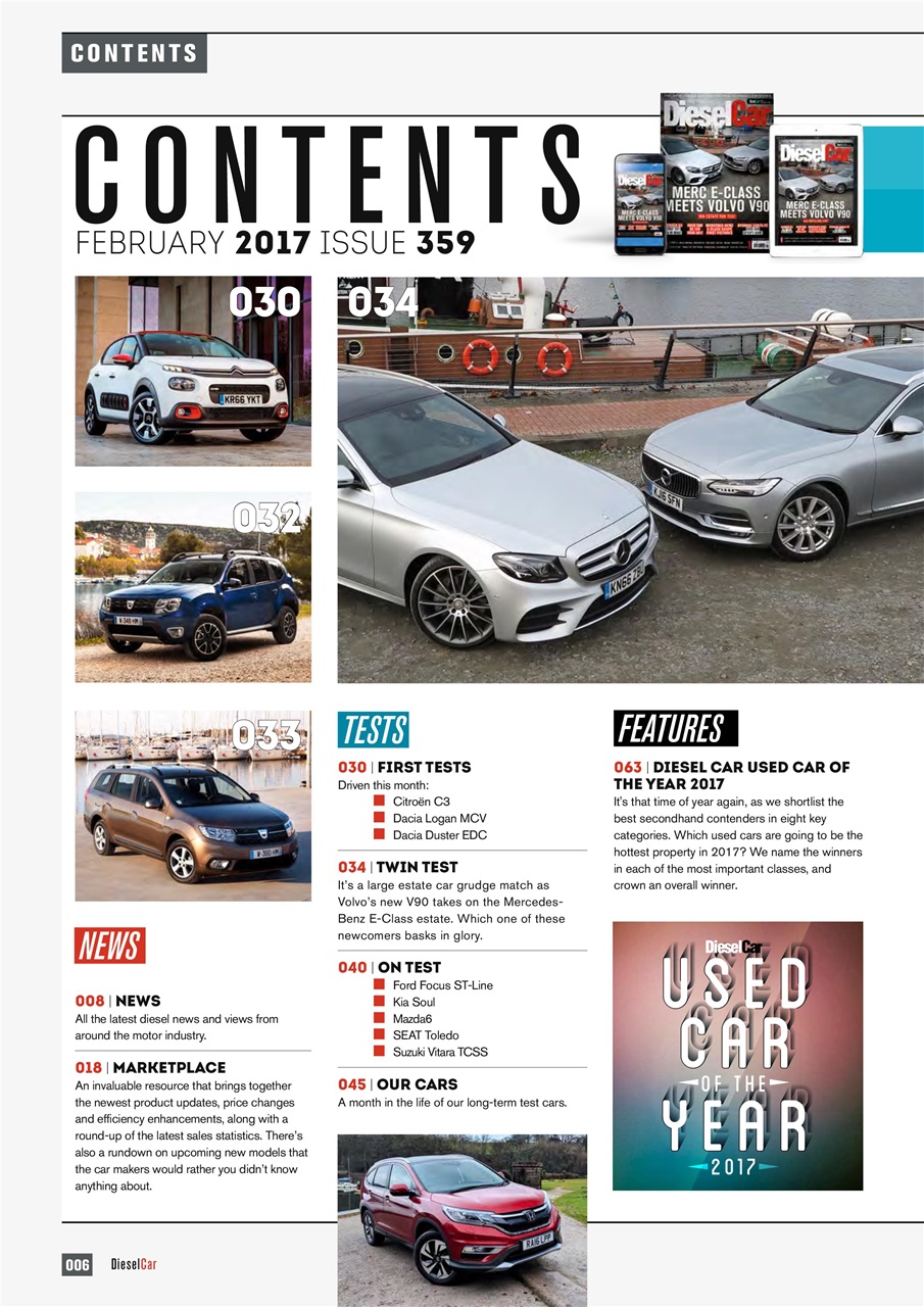Diesel&EcoCar Magazine Preview Pages
