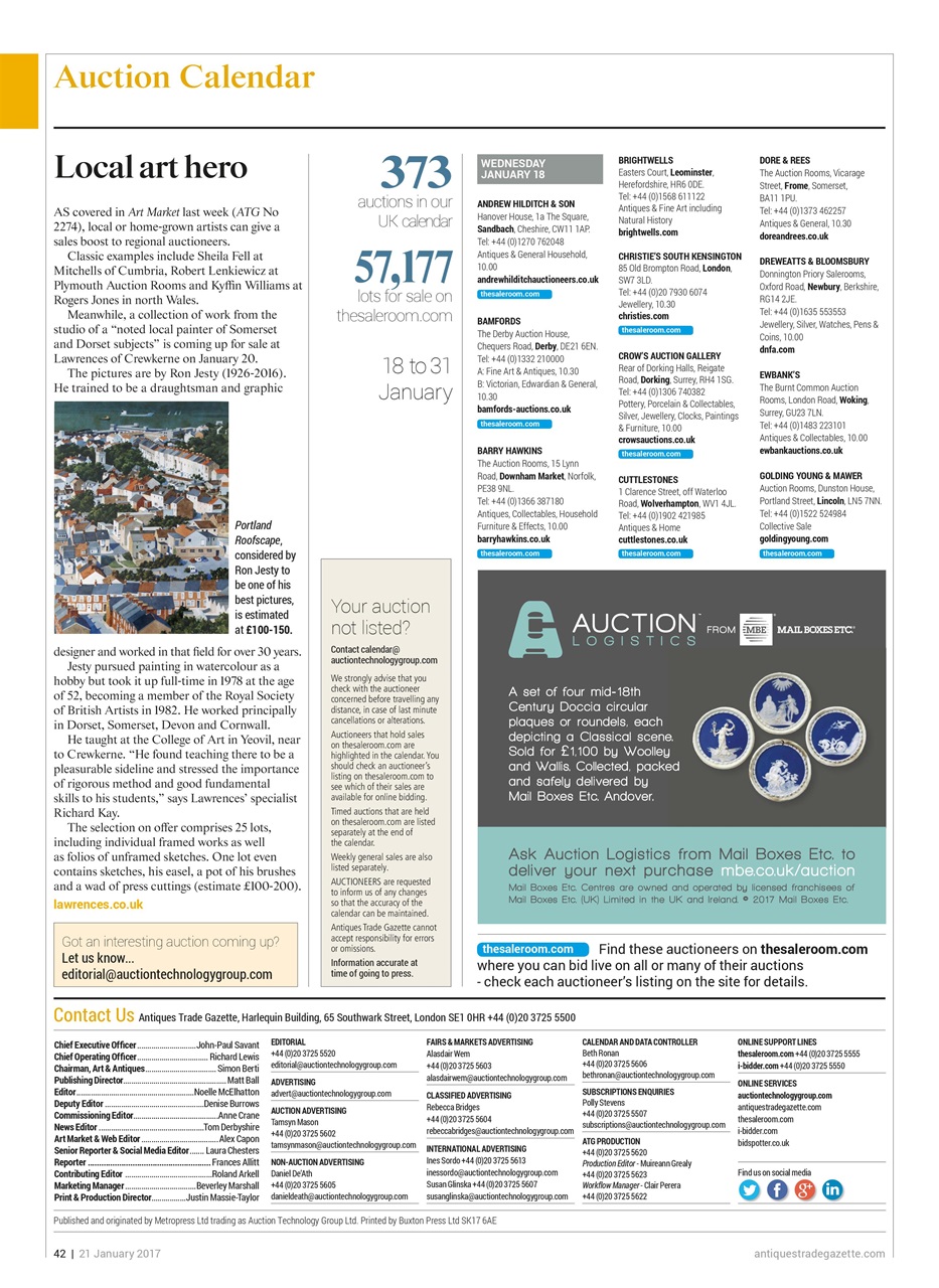 Antiques Trade Gazette Preview Pages