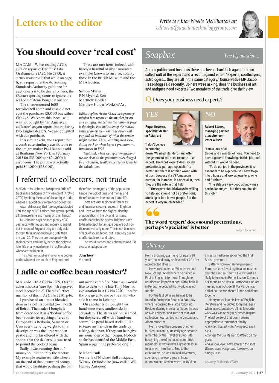 Antiques Trade Gazette Preview Pages