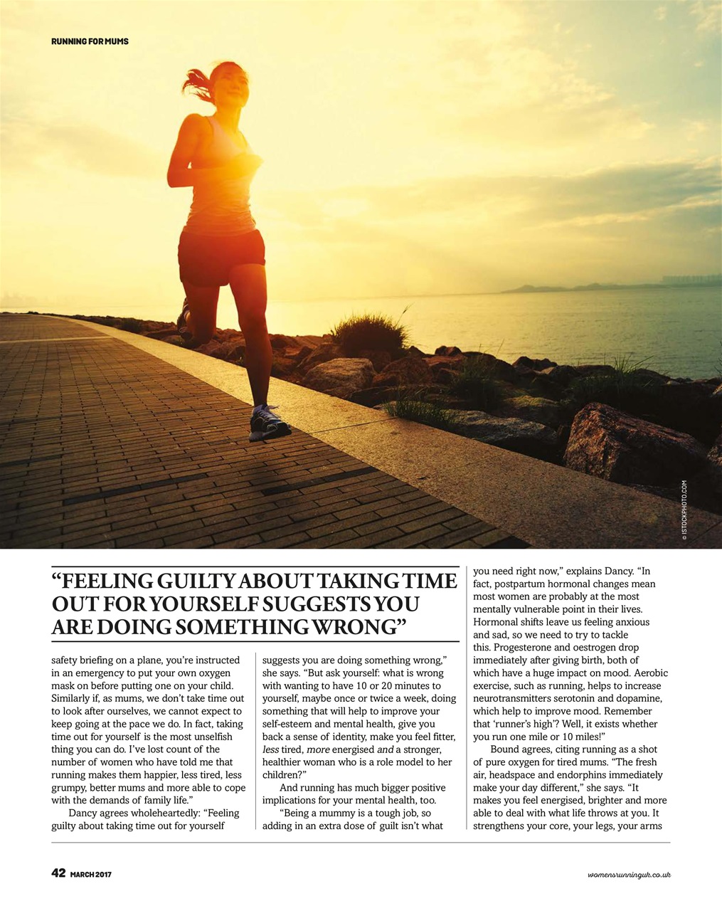 Women’s Running Preview Pages