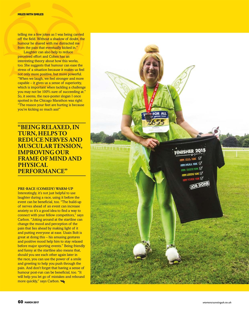 Women’s Running Preview Pages