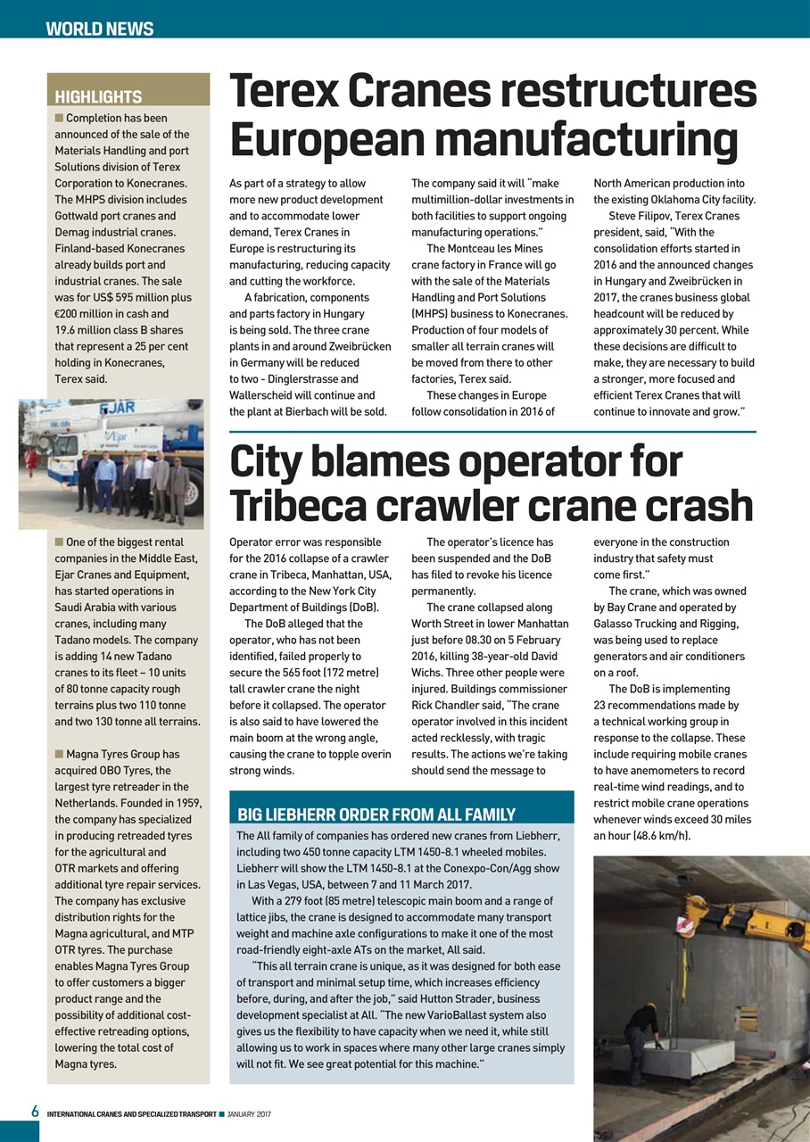 Int. Cranes and Specialized Transp Preview Pages