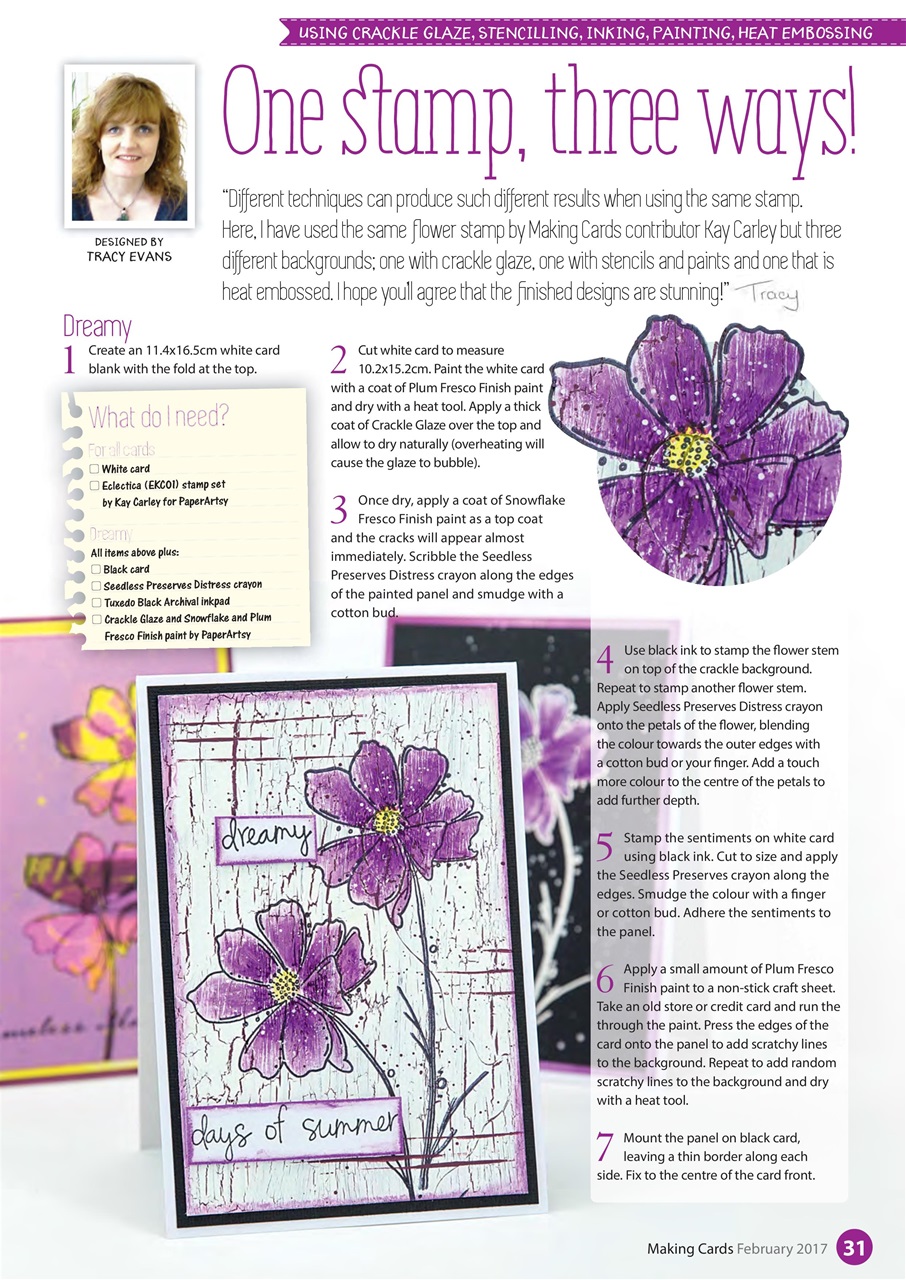 Making Cards & Papercraft Preview Pages