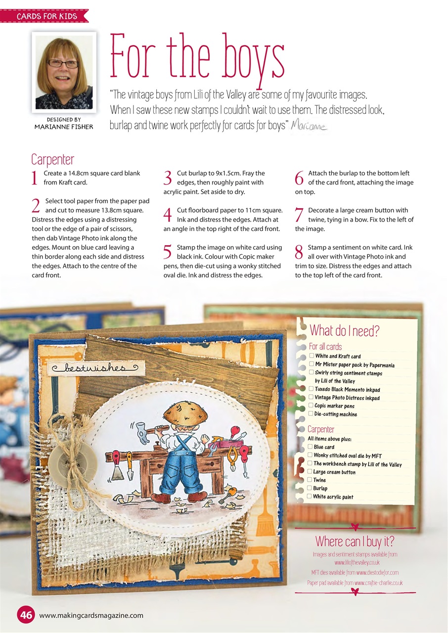 Making Cards & Papercraft Preview Pages