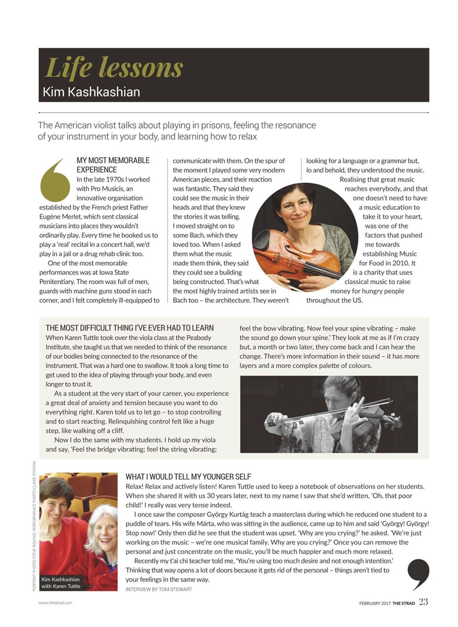 The Strad Preview Pages