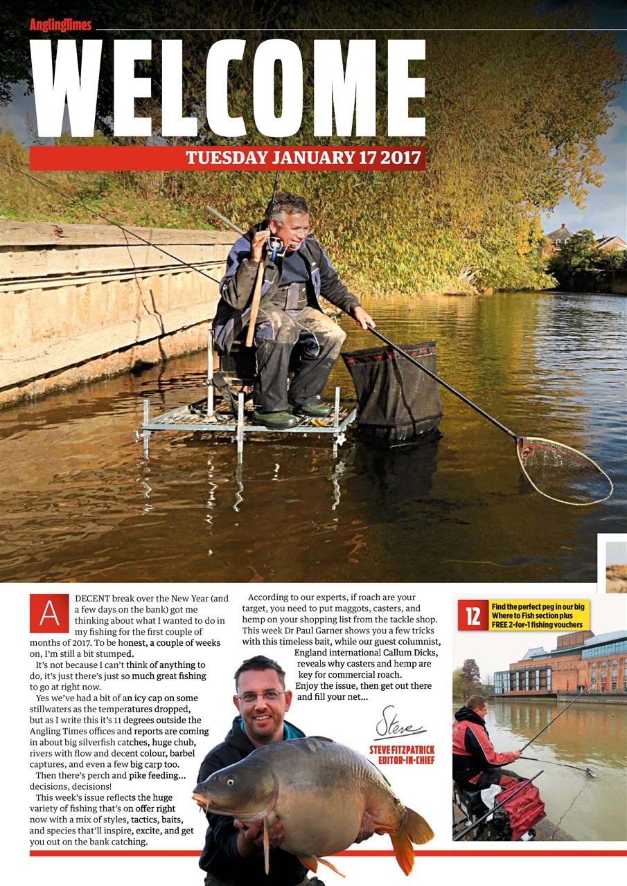 Angling Times Preview Pages