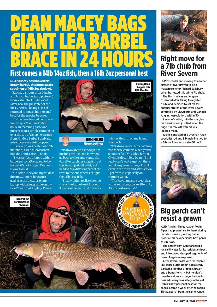 Angling Times Preview Pages