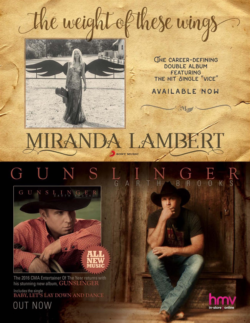 Country Music Preview Pages