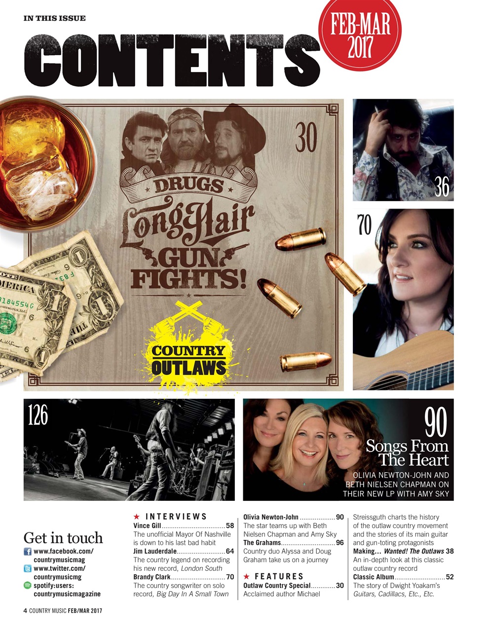 Country Music Preview Pages