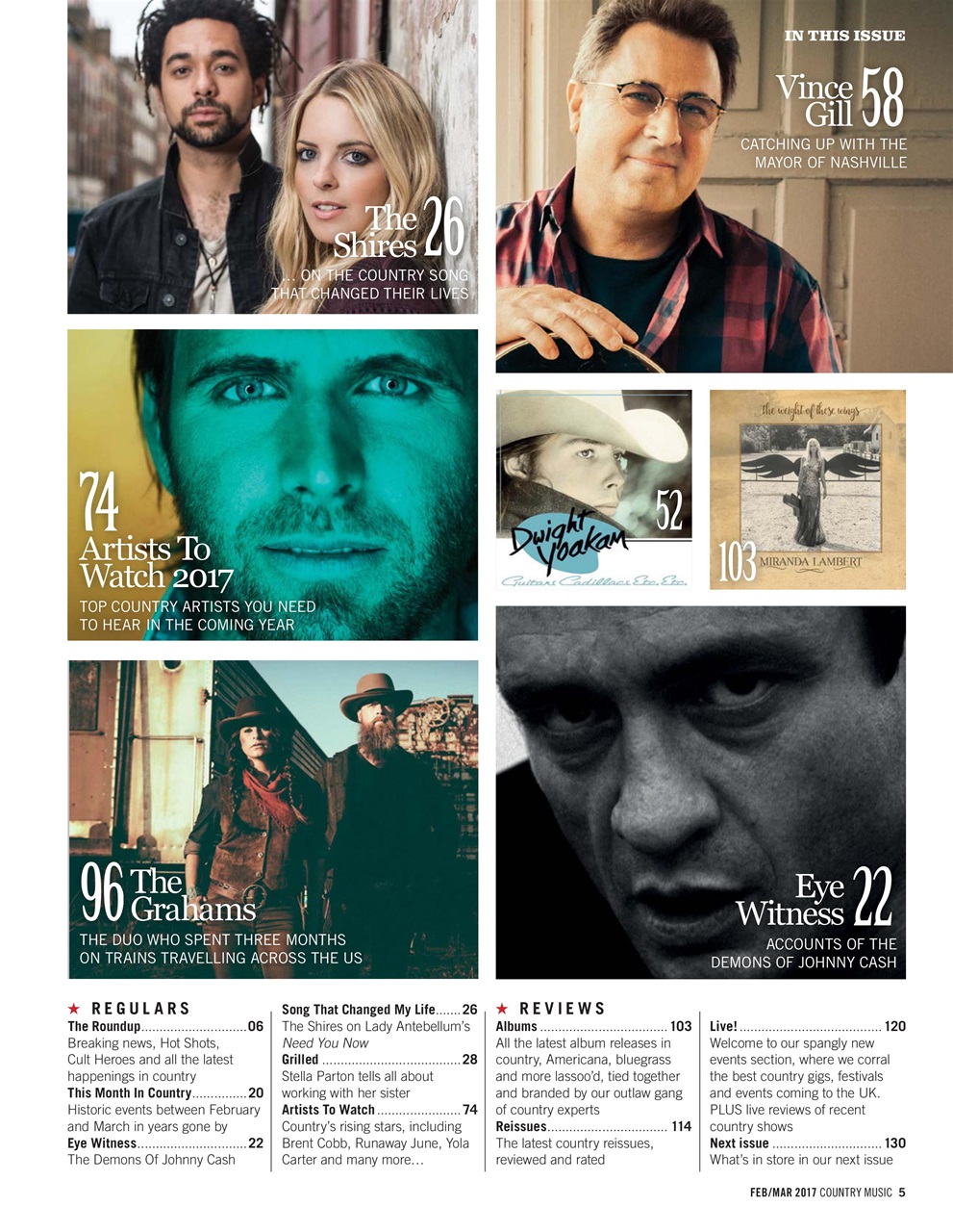 Country Music Preview Pages