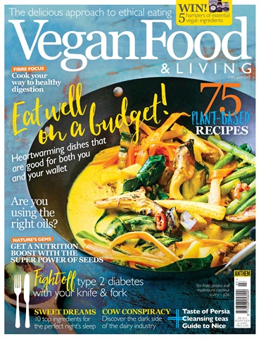 Vegan Food & Living Magazine issue Feb 2017