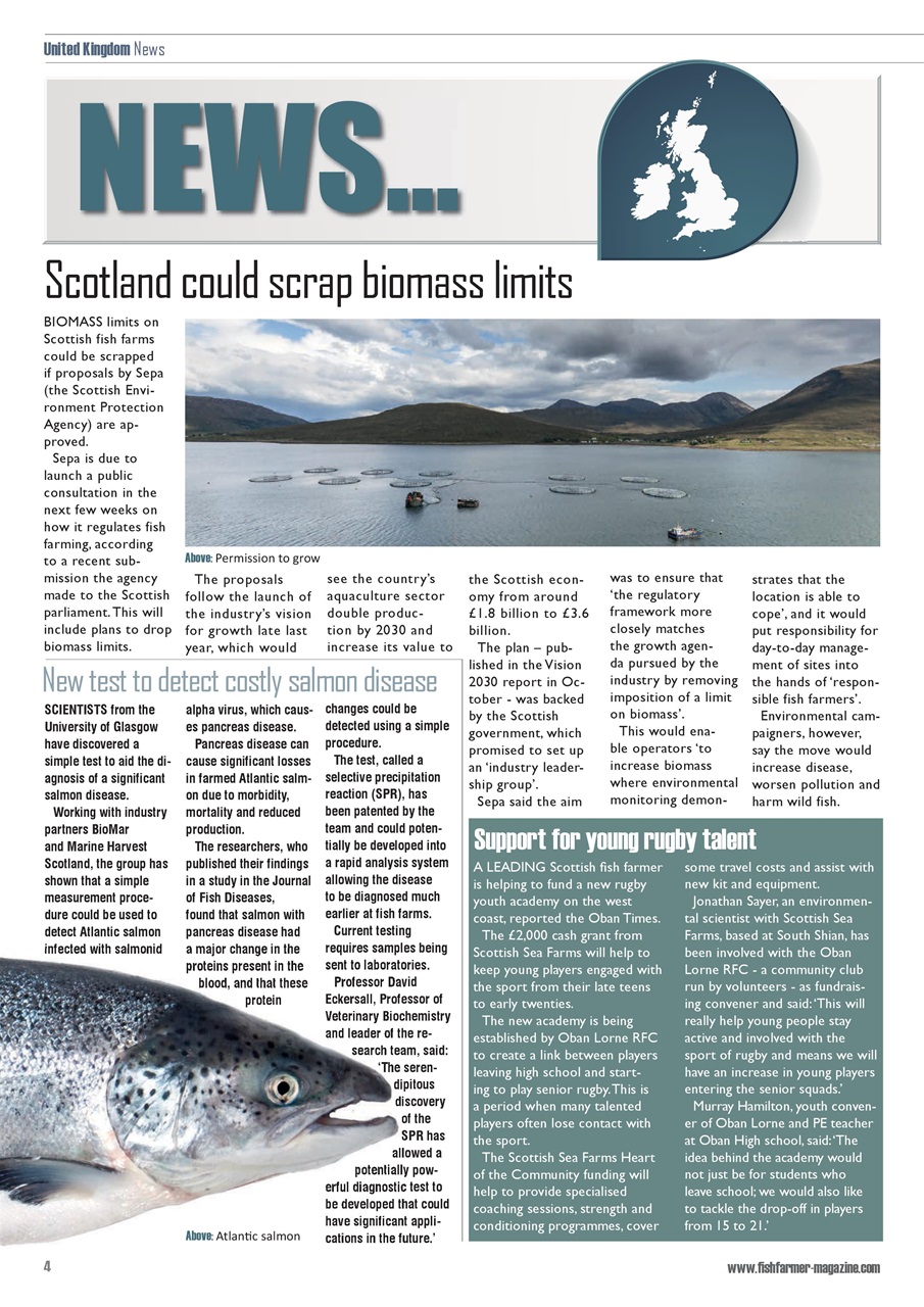 Fish Farmer Magazine Preview Pages