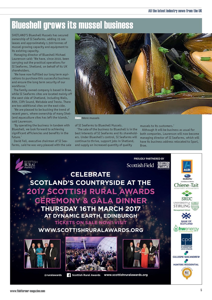 Fish Farmer Magazine Preview Pages