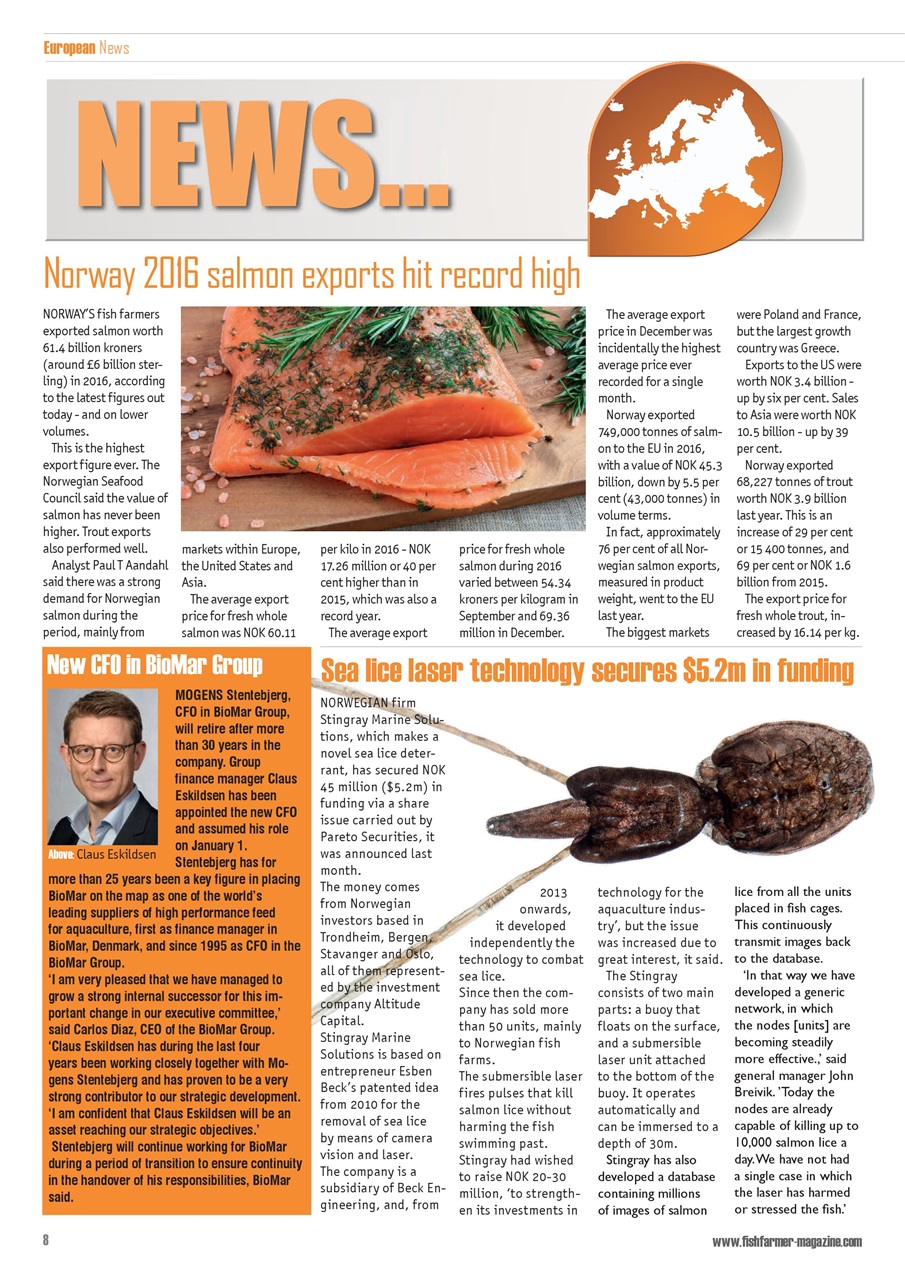 Fish Farmer Magazine Preview Pages
