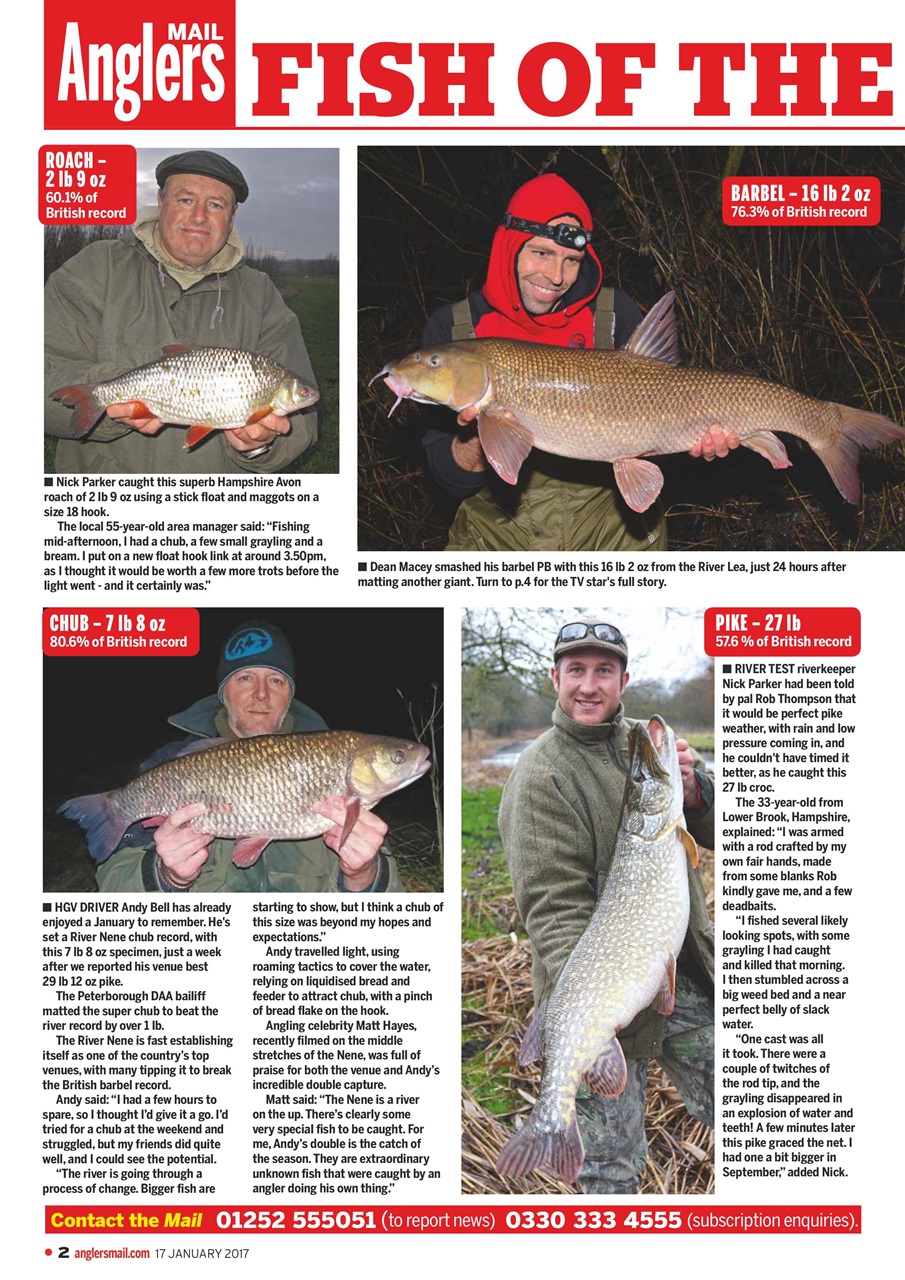 Anglers Mail Preview Pages