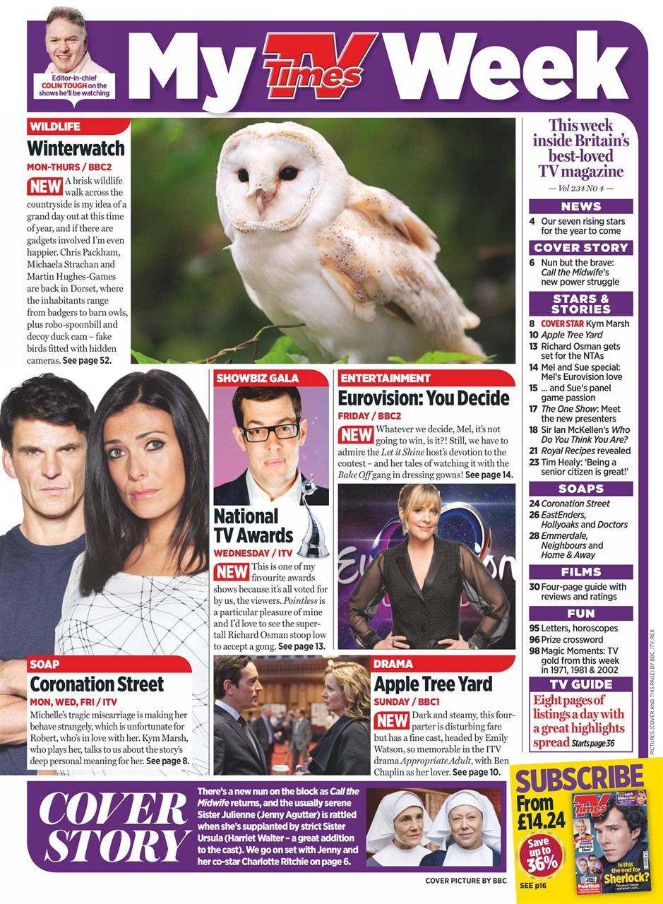 TV Times Preview Pages